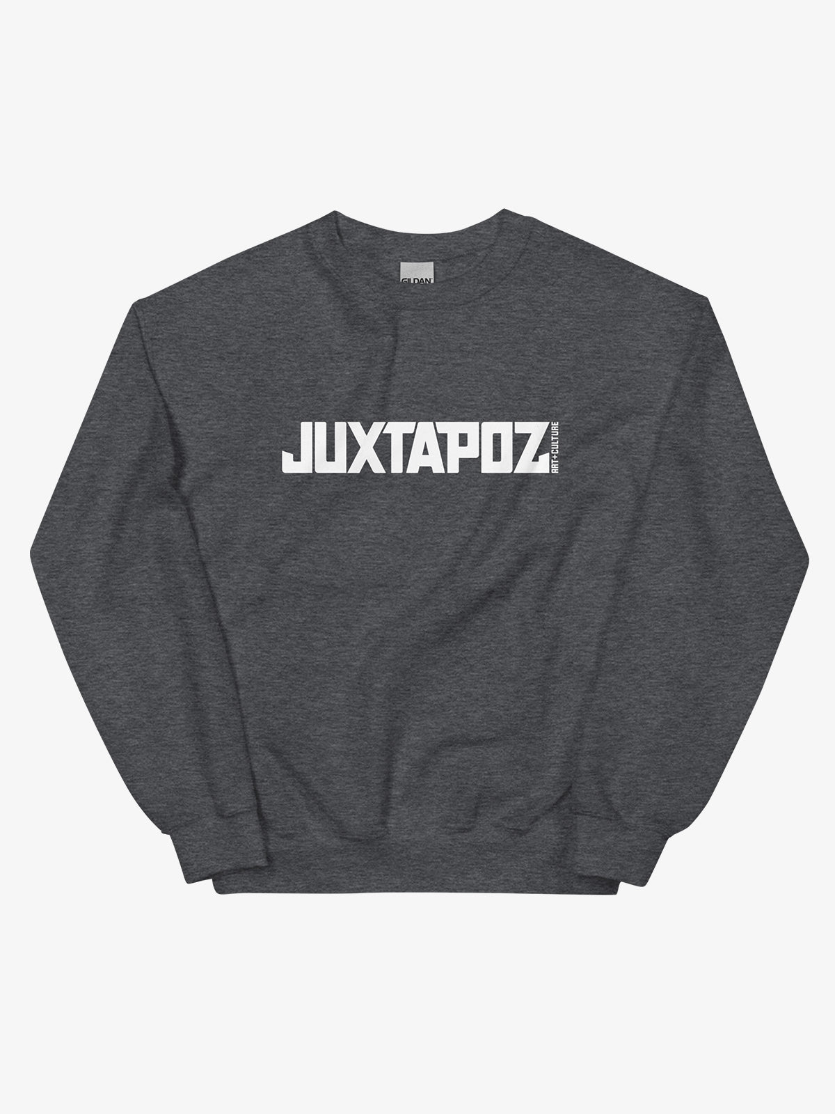Crewneck sweatshirt with all-over logo
