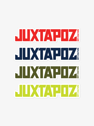 Juxtapoz Sticker Sheet