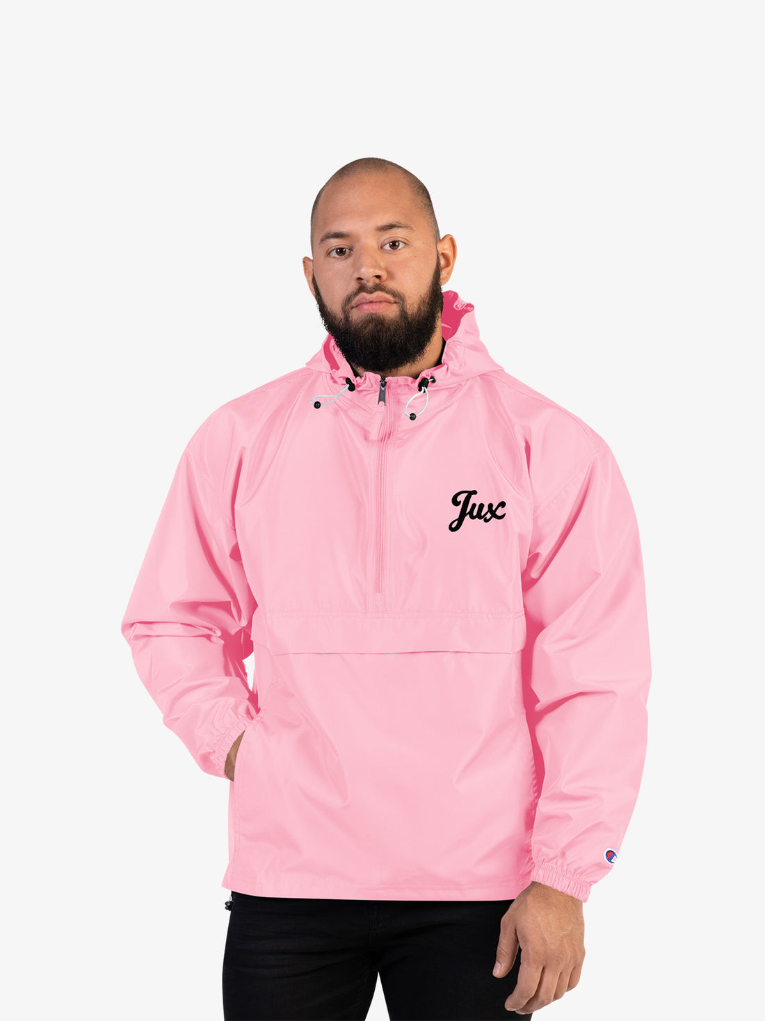 half zip running pullover