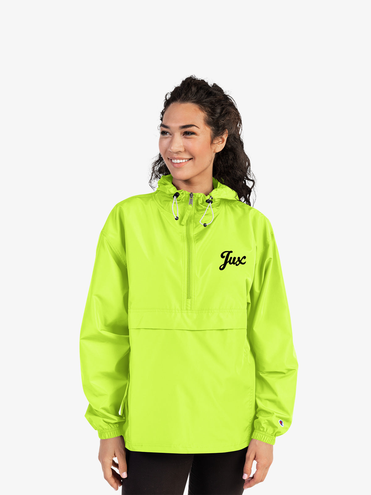 half zip running pullover