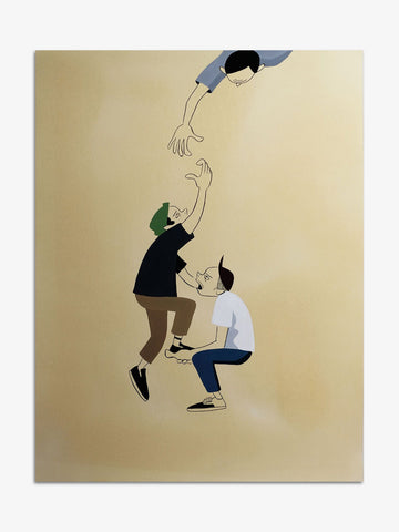 Yusuke Hanai "Get Together and We Could Go Higher" Print