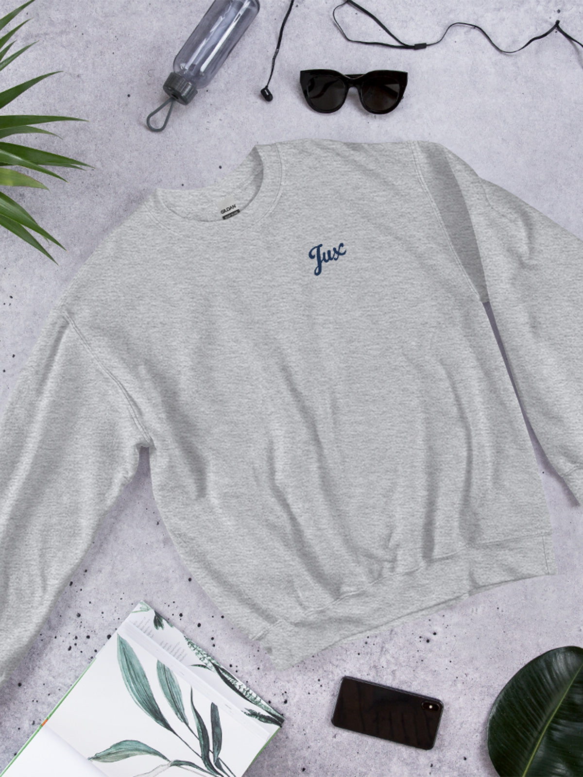 Small Script Logo Crewneck Sweatshirt