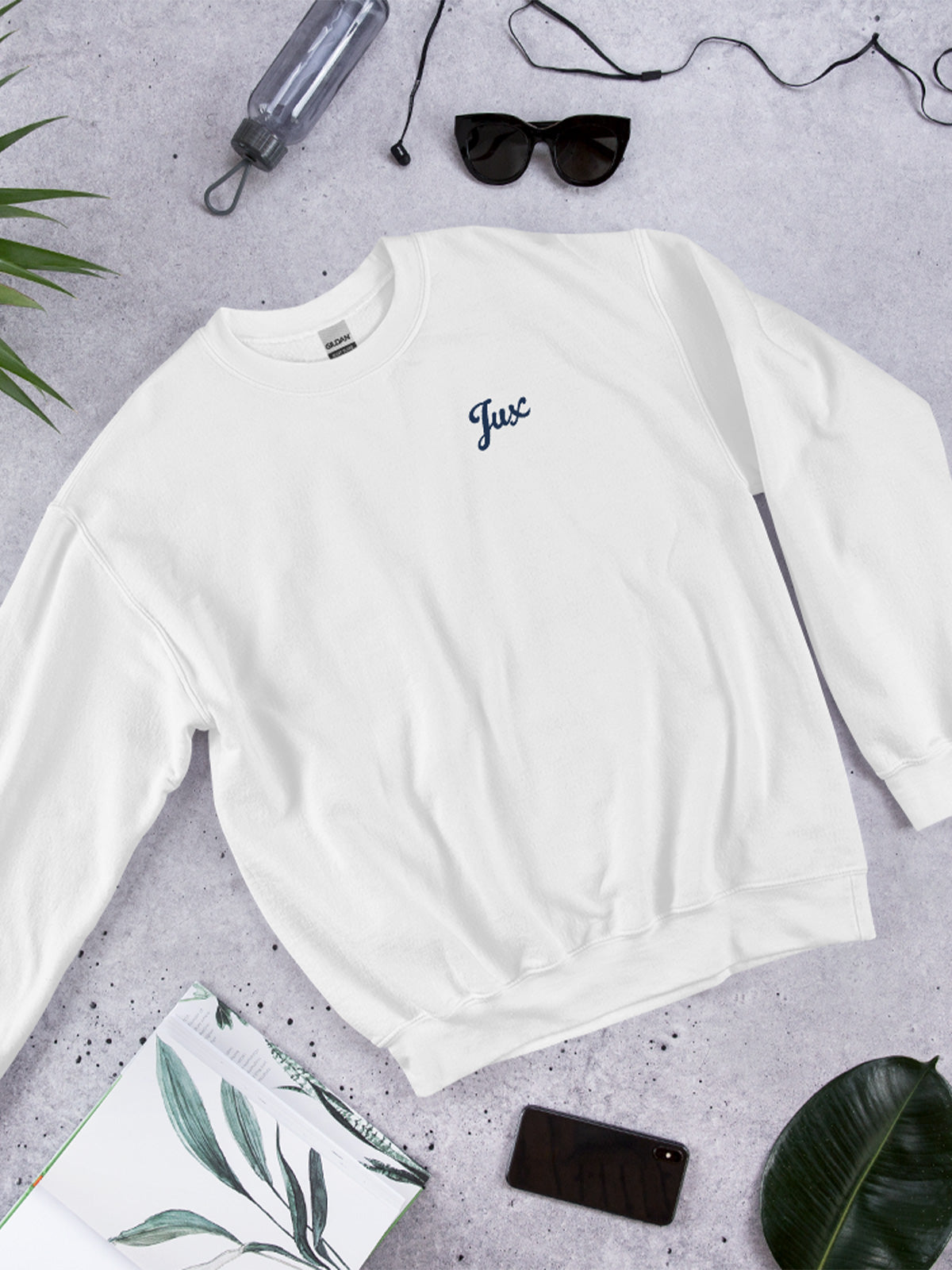 Small Script Logo Crewneck Sweatshirt